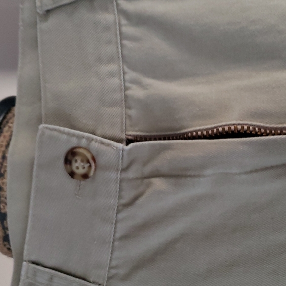 MIDI Tan Moda International skirt with high slit, size 12, runs small. Like new - Picture 6 of 8